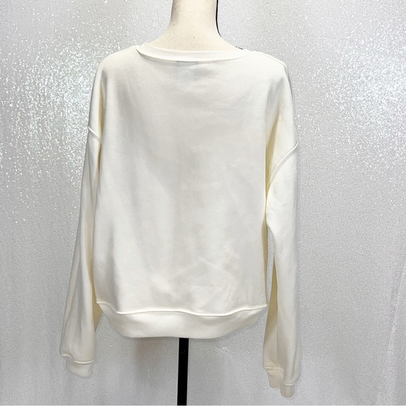 Powerpuff Girls Medium Cream Crewneck Sweatshirt - Picture 4 of 6